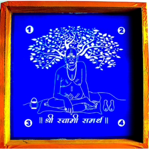 Swami Samarth Design Rangoli