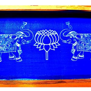 Elephant Rangoli Stencils