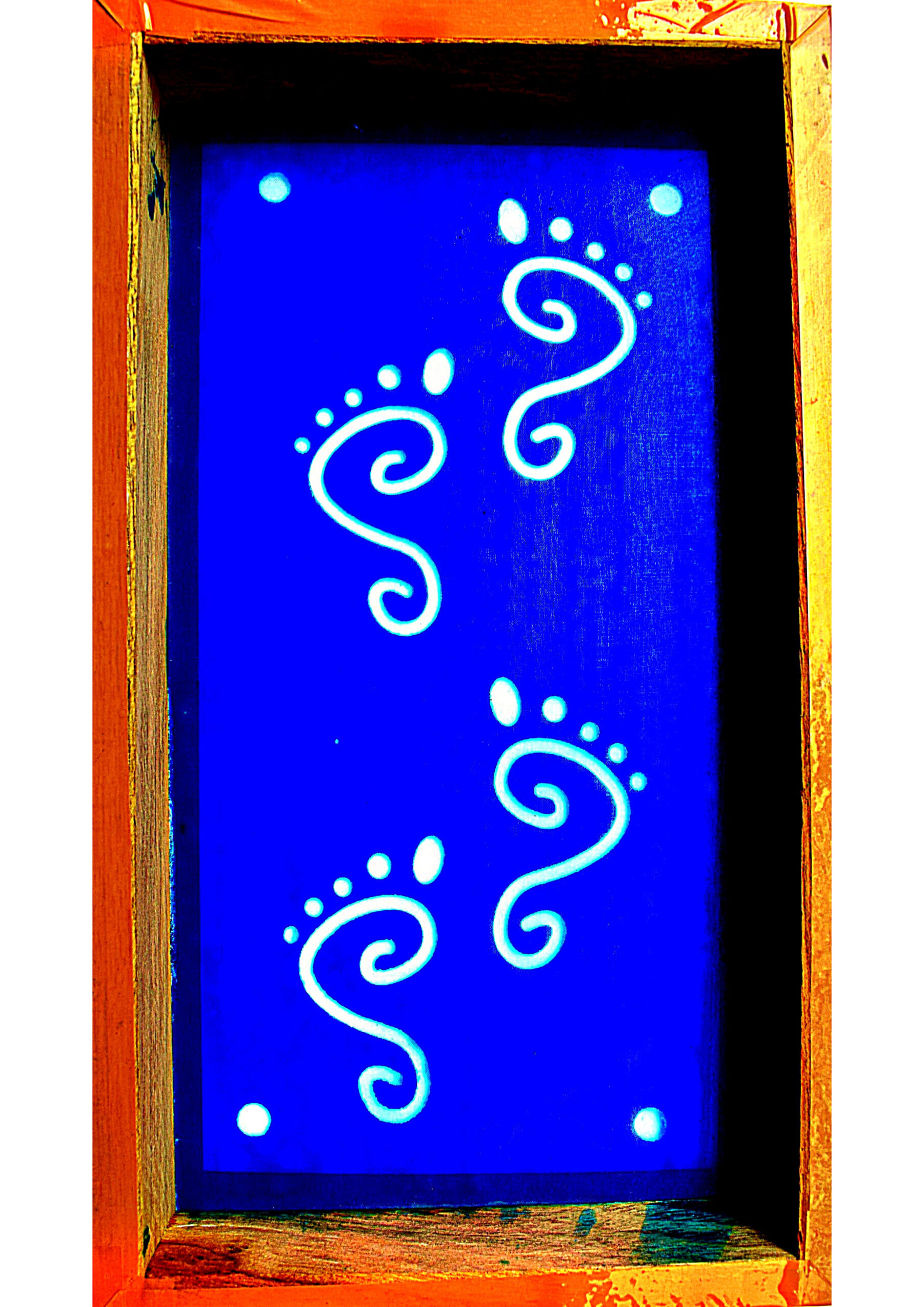 laxmi Rangoli Stencils