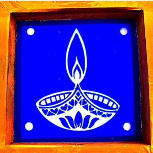 Diya Rangoli Stencils