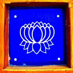 Lotus Rangoli Stencils