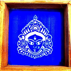 Durga Rangoli Stencils