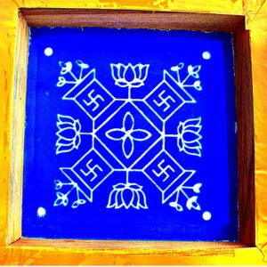 Unique Swastik Rangoli Stencils